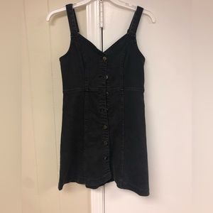 BDG urban outfitters black denim jumper. Size small.